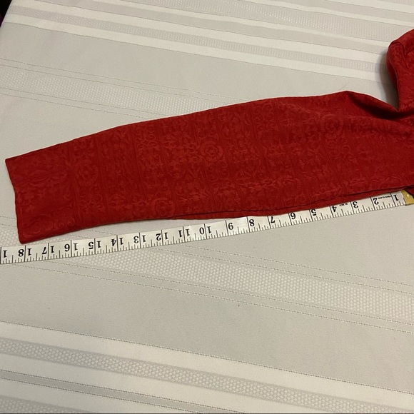 Christopher & Banks Womens Dressy Red Blouse - Excellent Condition size M - Picture 5 of 5